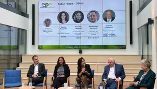 Invités d'une table ronde Entreprise pour l'environnement